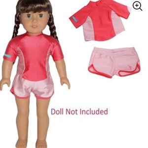 American Girl Swim Shirt & Shorts